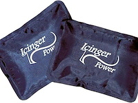 Set van 2 koude gelkompressen - 300 g - 19 x 14 cm - afbeelding 1 van  3