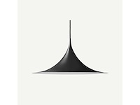 Set van 2 kwisty hanglampen 48 cm - zwart - afbeelding 3 van  5