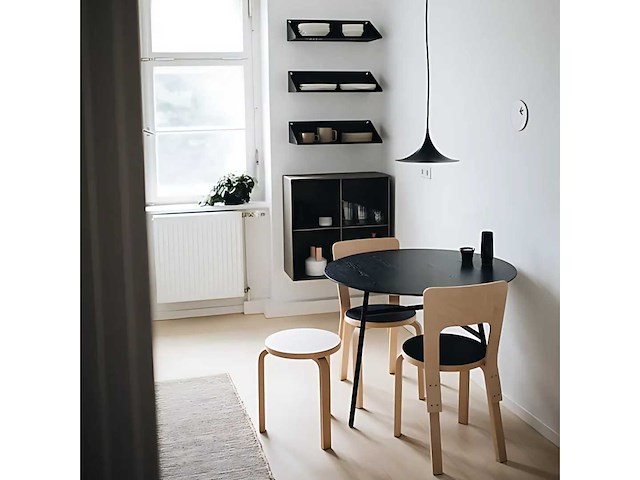 Set van 2 kwisty hanglampen 48 cm - zwart - afbeelding 4 van  5