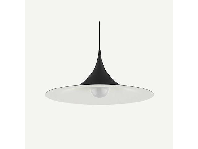 Set van 2 kwisty hanglampen 48 cm - zwart - afbeelding 2 van  5