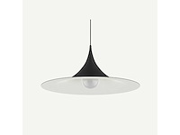 Set van 2 kwisty hanglampen 48 cm - zwart - afbeelding 2 van  5