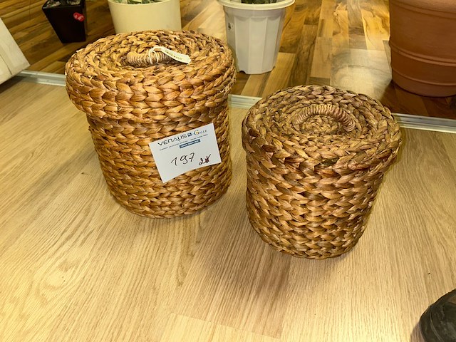 Set van 2 manden balipati - afbeelding 1 van  5