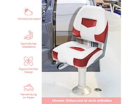 Set van 2 opklapbare bootstoelen, bootstoel met 11 cm sponsvulling - afbeelding 4 van  7