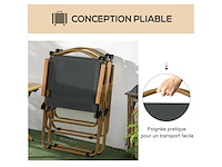 Set van 2 opvouwbare visstoelen kampeerstoelen - afbeelding 5 van  5