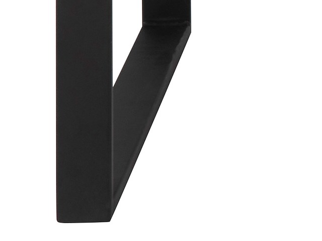 Set van 2 salontafels nicola met blad uit keramiek - zwart - afbeelding 2 van  7