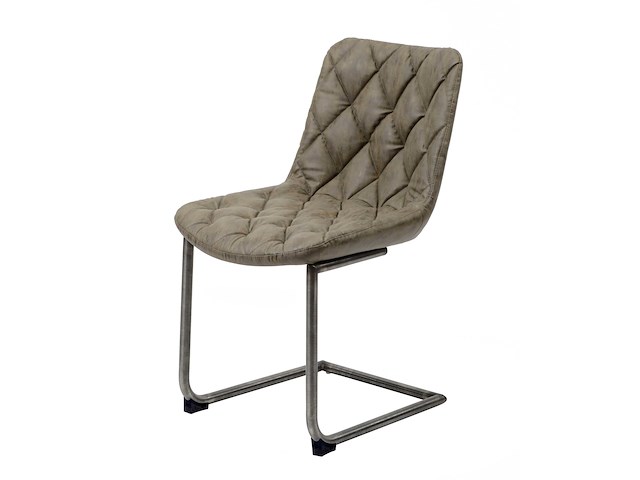 Set van 2 sledestoelen guido - taupe - afbeelding 2 van  3