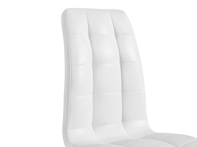 Set van 2 stoelen - imitatie - wit - afbeelding 3 van  5