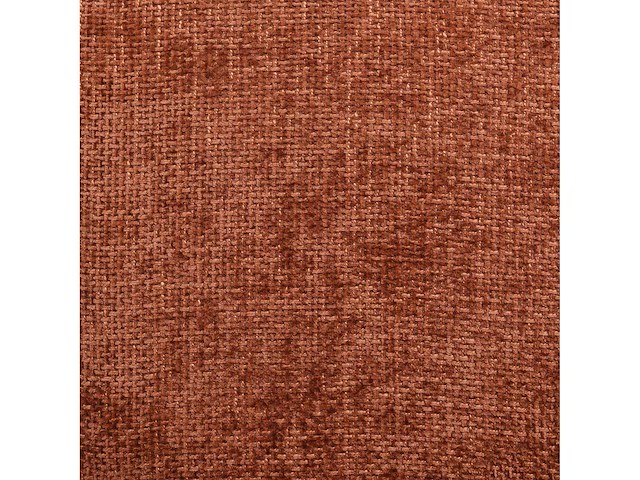 Set van 2 stoelen van chenillestof en massief hout met eikenhouten afwerking - terracotta - afbeelding 7 van  7