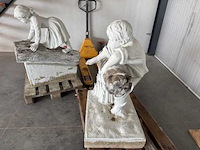 Set van 2 tuinbeelden - afbeelding 4 van  5