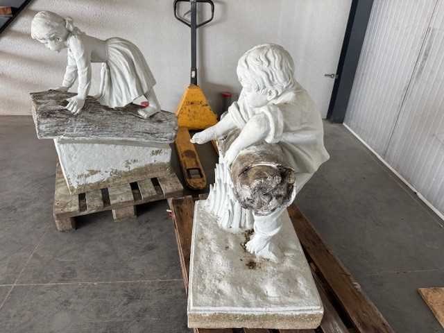 Set van 2 tuinbeelden - afbeelding 4 van  5