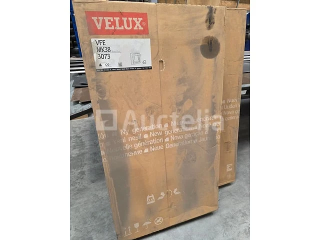 Set van 2 velux vfe mk38 gevelelementen – 780 × 1370 mm - afbeelding 1 van  2