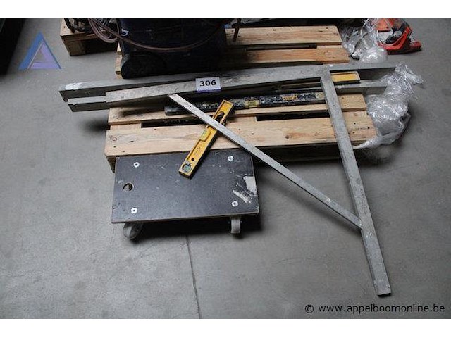 Set van 2 waterpassen - diverse maten hoekliniaal - afbeelding 1 van  2