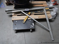 Set van 2 waterpassen - diverse maten hoekliniaal - afbeelding 1 van  2