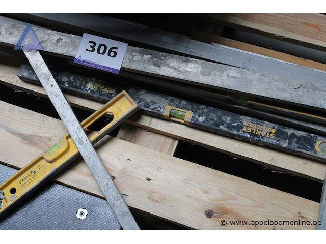 Set van 2 waterpassen - diverse maten hoekliniaal - afbeelding 2 van  2