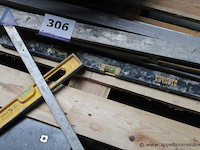 Set van 2 waterpassen - diverse maten hoekliniaal - afbeelding 2 van  2