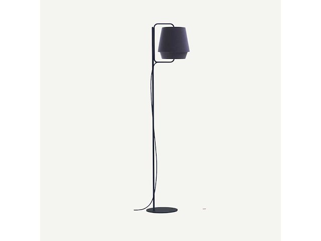 Set van 2 zero middernachtblauwe vloerlampen - afbeelding 1 van  3