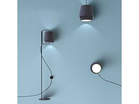 Set van 2 zero middernachtblauwe vloerlampen - afbeelding 2 van  3