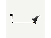 Set van 2 zwarte spin 1-arm wandlampen - afbeelding 1 van  6