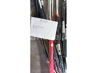 Set van 20 belgische vlaggen 30x50 - nieuw set van 9 grote belgische vlaggen - nieuw op stokken set van 50 voetbalsupportervlaggen verschillende landen - gloednieuw 150x90 set van 6 vlaggen waalse regio - nieuw 150x90 set van 12 geruite vlaggen - nieuw - afbeelding 1 van  6