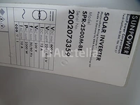 Set van 20 sunpower zonnepanelen met omvormer - afbeelding 4 van  13