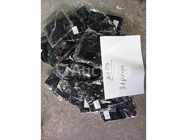 Set van 21 pakketten damesslipjes - nieuwe zwarte kleur lot van 23 dames shorty slipjes - nieuwe set van 52 bikini's 2 stuks in verschillende maten en kleuren - nieuw - afbeelding 3 van  3