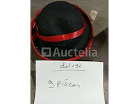 Set van 24 kermishoeden - nieuw set van 11 kermishoeden - nieuw set van 5 kermishoeden - nieuw set van 4 carnavalshoeden - nieuw set van 5 devil carnival hats - nieuw set van 9 carnavalshoeden - nieuw set van 24 verschillende ontwerpen carnavalshoeden - nieuw - afbeelding 1 van  7