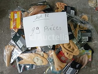 Set van 29 pakjes elf en andere valse oren - nieuw set van 4 pakketten van 2 elfe slippers luxe modellen - nieuw set van 13 pakketten met verlichte items voor feestjes of andere set van 31 kermisspeelgoed of accessoires - nieuw set van 44 vuvuzelle trompet - nieuw - afbeelding 3 van  5