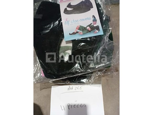 Set van 29 pakjes elf en andere valse oren - nieuw set van 4 pakketten van 2 elfe slippers luxe modellen - nieuw set van 13 pakketten met verlichte items voor feestjes of andere set van 31 kermisspeelgoed of accessoires - nieuw set van 44 vuvuzelle trompet - nieuw - afbeelding 4 van  5