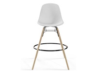 Set van 3 dsw kruk - witte stoel - zithoogte 65 cm - afbeelding 1 van  3
