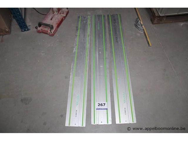 Set van 3 geleiderails - festool - fs 1400/2 - afbeelding 1 van  2