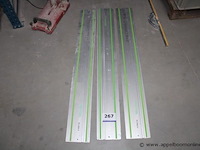 Set van 3 geleiderails - festool - fs 1400/2 - afbeelding 1 van  2