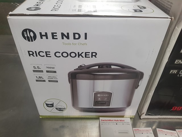 Set van 3 huishoudelijke apparaten van hendi, ggm en switchbot - afbeelding 3 van  6