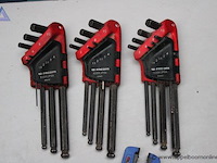 Set van 3 inbussleutelsets - facom - 533h.jp9a draadstripper - facom - afbeelding 2 van  3