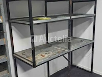 Set van 3 metalen planken voor een utility pickup truck - afbeelding 4 van  5