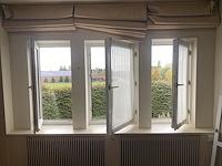 Set van 3 ramen inclusief glasgordijnen + 1 vliegraam - afbeelding 2 van  3