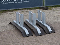 Set van 3 stalen sneeuw- en voerschuiven nieuw - afbeelding 1 van  1