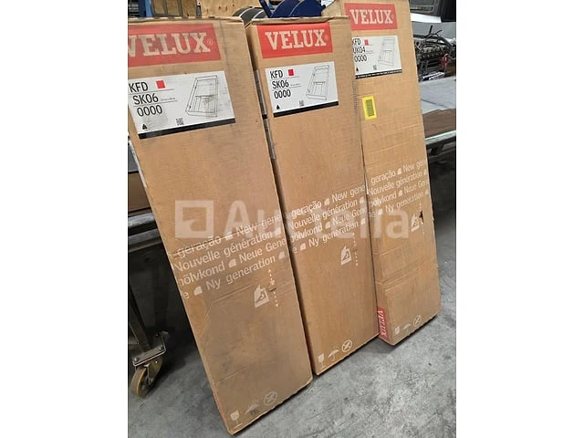 Set van 3 velux kfd windafbuigers – sk06 en uk04 modellen - afbeelding 1 van  2