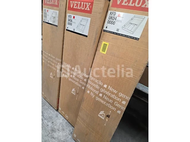 Set van 3 velux kfd windafbuigers – sk06 en uk04 modellen - afbeelding 2 van  2