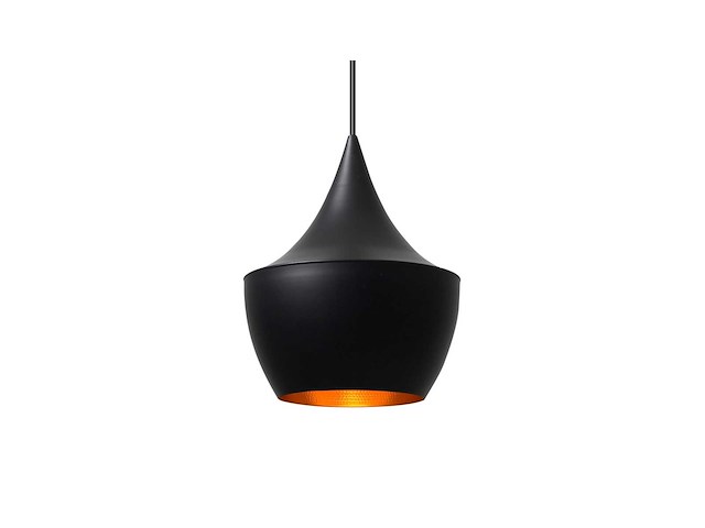Set van 3 zwarte dikke hanglampen - afbeelding 1 van  4