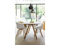 Set van 3 zwarte dikke hanglampen - afbeelding 3 van  4