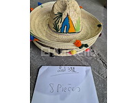 Set van 39 mexicaanse hoeden - nieuw set van 11 grote mexicaanse hoeden - nieuw set van 8 mexicaanse strohoeden - nieuw - afbeelding 2 van  3