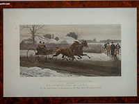 Set van 4 antieke ingekleurde lithografie "lord... - afbeelding 2 van  5