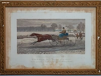 Set van 4 antieke ingekleurde lithografie "lord... - afbeelding 4 van  4