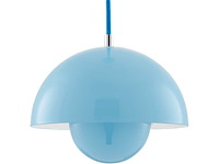 Set van 4 bloempot-hangers (2 rode - 1 zwarte - 1 blauwe) - afbeelding 4 van  4