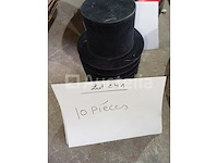 Set van 4 hoge hoeden - nieuw set van 22 high shape carnavalshoeden - nieuw set van 10 kleine carnavalshoeden met hoge vorm - nieuw set van 30 carnavalshoeden - nieuw set van 4 luxe musketiers carnavalshoeden - nieuw - afbeelding 1 van  4