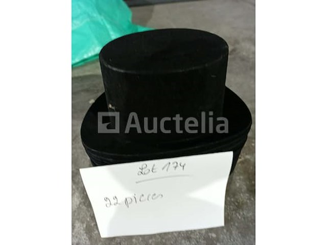 Set van 4 hoge hoeden - nieuw set van 22 high shape carnavalshoeden - nieuw set van 10 kleine carnavalshoeden met hoge vorm - nieuw set van 30 carnavalshoeden - nieuw set van 4 luxe musketiers carnavalshoeden - nieuw - afbeelding 2 van  4