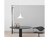 Set van 4 kwisty hanglampen 48 cm - wit - afbeelding 1 van  2
