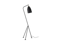 Set van 4 modelo vloerlampen - gobo - matt zwart - afbeelding 2 van  6