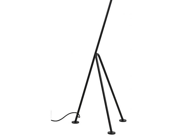 Set van 4 modelo vloerlampen - gobo - matt zwart - afbeelding 3 van  5