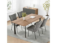 Set van 4 moderne eetkamerstoelen - gruw - afbeelding 3 van  4